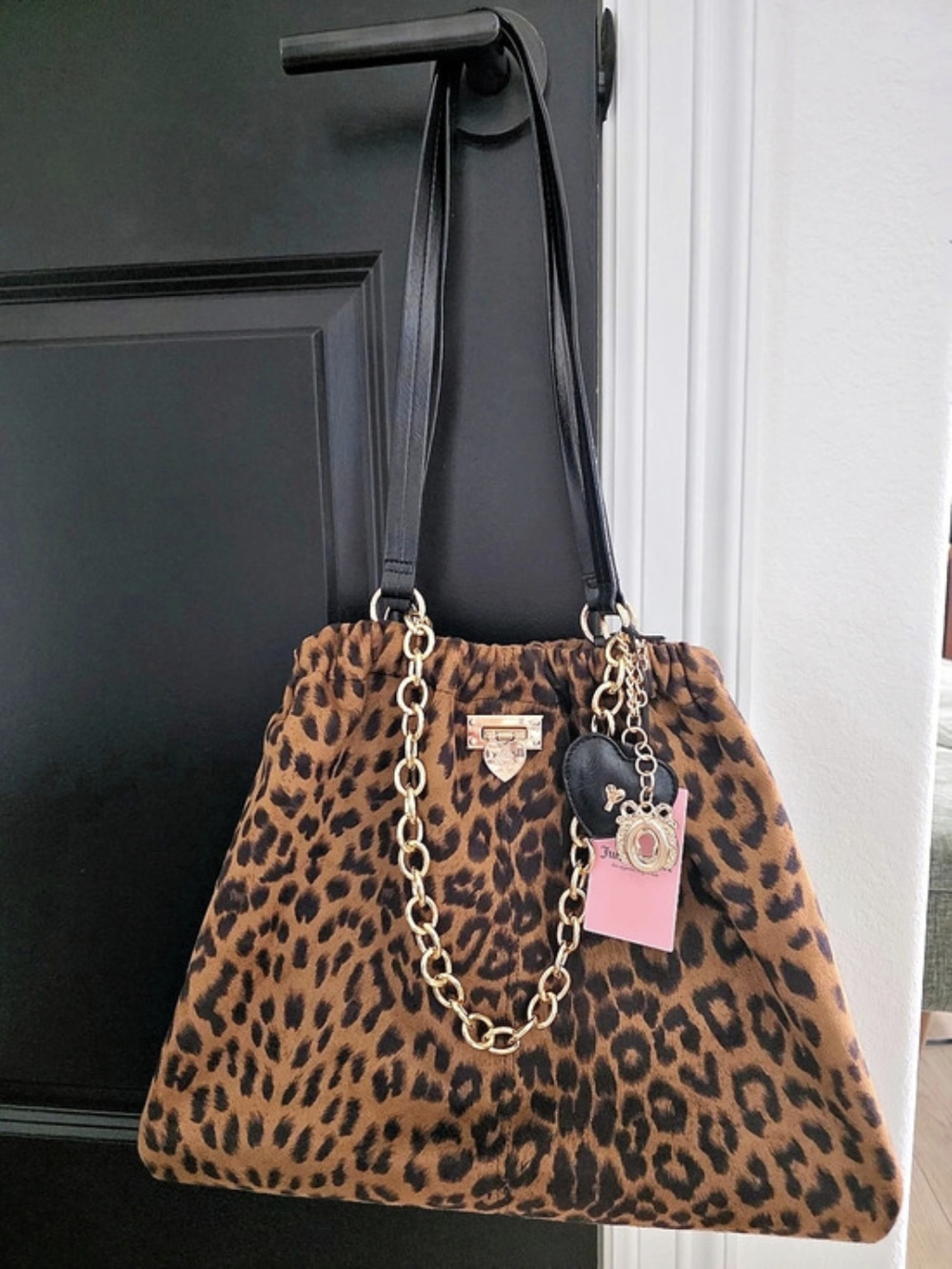NWT Juicy Couture Fashionable Juicy Leopard Tote